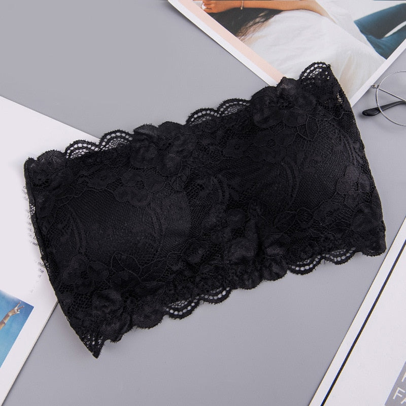 Spring Summer Women Bra Seamless Tube Top Bra Strapless Bandeau Push up Bra Women&#39;s Underwear Basic Stretch Underwear Lingerie